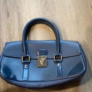 Louis Vuitton Epi Segur PM Myrtille Blue 71171